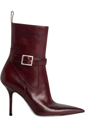 Dsquared2 Buty, Kobieta, Czerwony, 40 EU, Rodeo Girl Botki na Obcasie