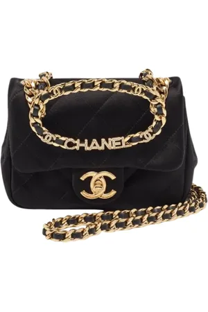CHANEL Pre-owned, Kobieta, Czarny, ONE SIZE, Pre-owned Fabric chanel-bags