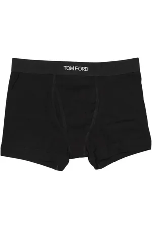 Tom Ford Bielizna, Mężczyzna, Czarny, XL, Luksusowe Zielone Bokserki