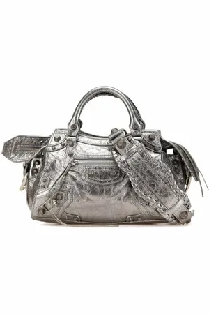 Balenciaga Pre-owned, Kobieta, Szary, ONE SIZE, Len, Pre-owned Leather balenciaga-bags