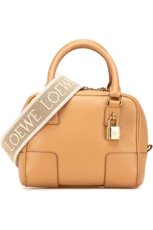 Loewe Pre-owned, Kobieta, brązowy, ONE SIZE, Skóra, Pre-owned Skórzane torebki