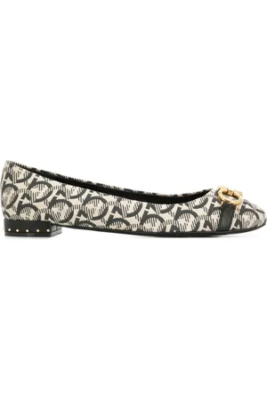 Salvatore Ferragamo Buty, Kobieta, Wielobarwność, 36 1/2 EU, Eleganckie Baletki dla Kobiet