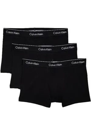 Calvin Klein Bielizna, Mężczyzna, Czarny, M, Bawełna, 3-Pak Majtek Bokserek