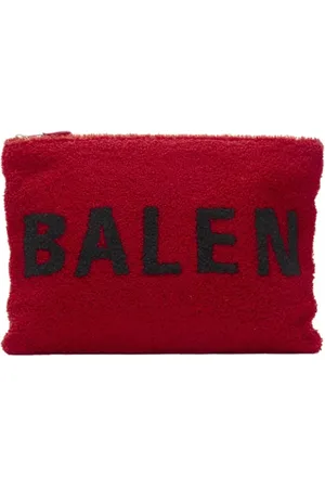Balenciaga Pre-owned, Kobieta, Czerwony, ONE SIZE, Skóra, Wool clutches