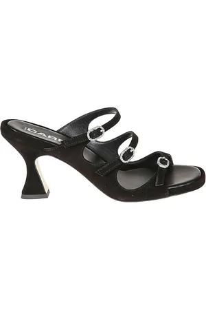Carel Buty, Kobieta, Czarny, 36 EU, Zamsz, Czarne Zamszowe Slingbacki