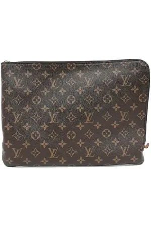 LOUIS VUITTON Pre-owned, Kobieta, brązowy, ONE SIZE, Pre-owned Canvas clutches