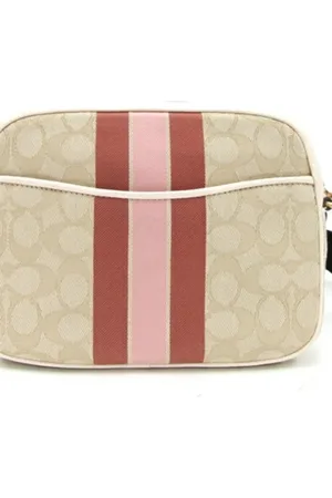 Coach Pre-owned, Kobieta, Beżowy, ONE SIZE, Skóra, Pre-owned skórzane torby na ramię