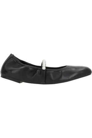Stuart Weitzman Buty, Kobieta, Czarny, 37 EU, Skóra, Baleriny Mary-Jane