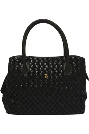 Bally Pre-owned, Kobieta, Czarny, ONE SIZE, Skóra, Pre-owned Skórzane torebki
