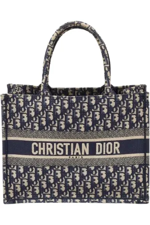 Dior Pre-owned, Kobieta, Niebieski, ONE SIZE, Pre-owned Canvas dior-bags