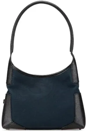 Salvatore Ferragamo Pre-owned, Kobieta, Niebieski, ONE SIZE, Skóra, Pre-owned Canvas handbags