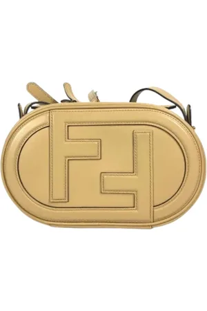 Fendi Pre-owned, Kobieta, Beżowy, ONE SIZE, Skóra, Pre-owned Leather fendi-bags