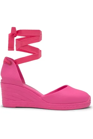 Castaner Buty, Kobieta, Różowy, 39 EU, Alpargata Z Klinem 7 CM