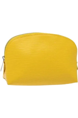 LOUIS VUITTON Pre-owned, Kobieta, Żółty, ONE SIZE, Skóra, Pre-owned Leather pouches