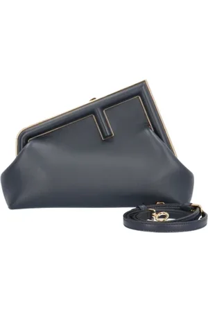 Fendi Pre-owned, Kobieta, Niebieski, ONE SIZE, Skóra, Pre-owned Leather fendi-bags