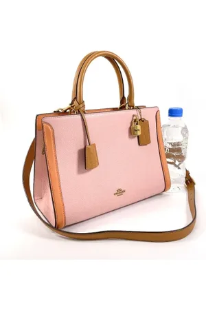 Coach Pre-owned, Kobieta, Różowy, ONE SIZE, Skóra, Pre-owned Skórzane torebki