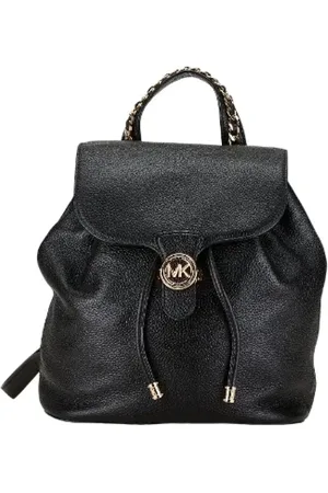 Michael Kors Pre-owned, Kobieta, Czarny, ONE SIZE, Skóra, Pre-owned Leather backpacks