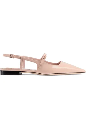 Jimmy Choo Buty, Kobieta, Różowy, 40 EU, Czarne płaskie buty dla kobiet