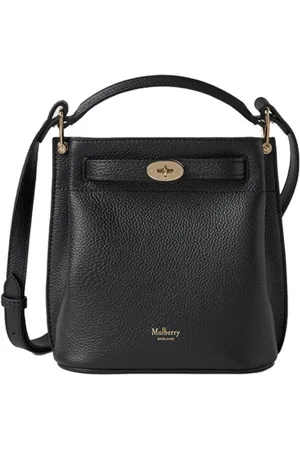 MULBERRY Torebki, Kobieta, Czarny, ONE SIZE, Mini Islington Bucket Bag w Czarnym