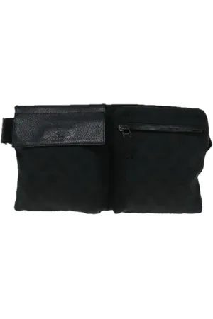Gucci Pre-owned, unisex, Czarny, ONE SIZE, Pre-owned Canvas gucci-bags