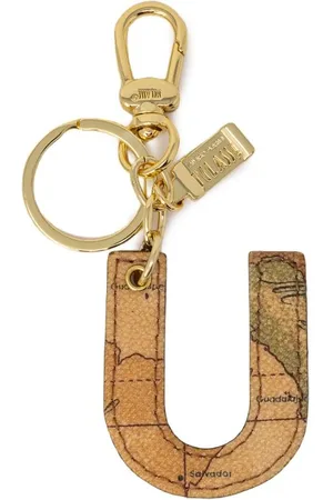 ALVIERO MARTINI 1A CLASSE Akcesoria, Kobieta, Żółty, ONE SIZE, Beżowy Brelok Skórzany Damski Wiosna/Lato