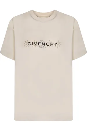 Givenchy Koszulki, Mężczyzna, Beżowy, M, Białe T-shirty i Pola dla Mężczyzn