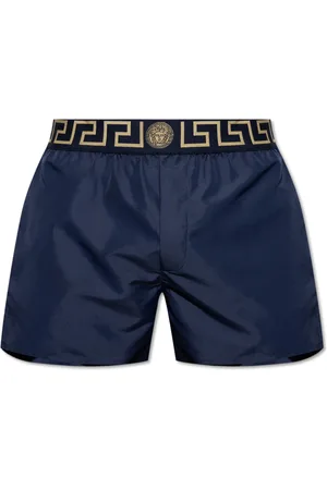 VERSACE Stroje kąpielowe, Mężczyzna, Niebieski, L, Szorty kąpielowe
