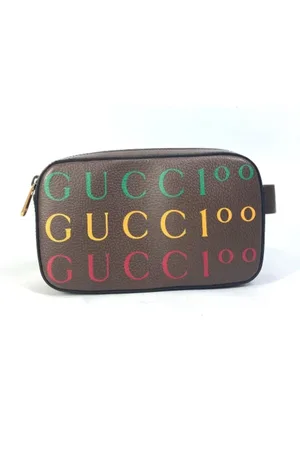 Gucci Pre-owned, Kobieta, brązowy, ONE SIZE, Skóra, Pre-owned Leather gucci-bags