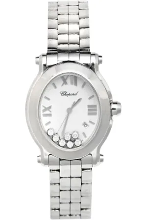 Chopard Pre-owned, Kobieta, Szary, ONE SIZE, Pre-owned Stainless Steel watches