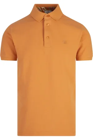 Etro Koszulki, Mężczyzna, Pomarańczowy, 2XL, Pomarańczowy Polo z Logo