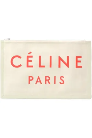 Céline Pre-owned, Kobieta, Biały, ONE SIZE, Pre-owned Canvas clutches