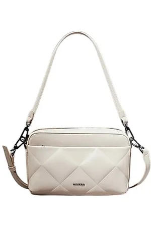 Calvin Klein Torebki, Kobieta, Biały, ONE SIZE, Damska Beżowa Torebka