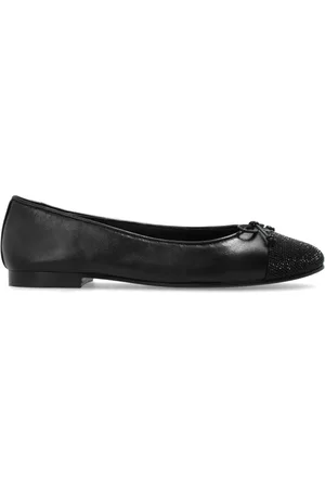 Tory Burch Buty, Kobieta, Czarny, 39 EU, Skóra, Skórzane Baleriny