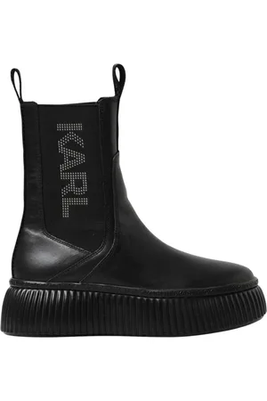Karl Lagerfeld Buty, Kobieta, Czarny, 36 EU, Płaskie botki