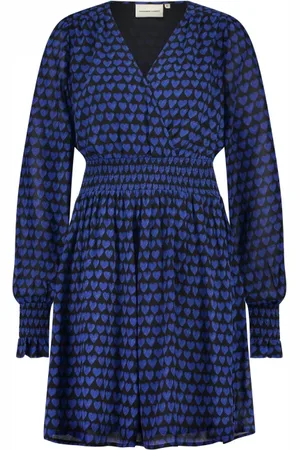 Fabienne Chapot Sukienki, Kobieta, Niebieski, M, Len, Anjuna Dress