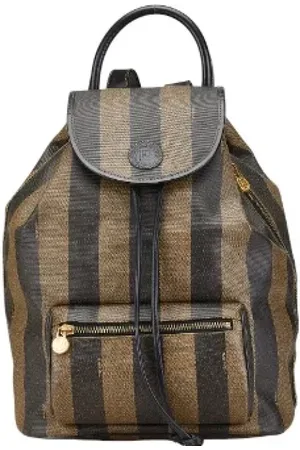 Fendi Pre-owned, Kobieta, brązowy, ONE SIZE, Skóra, Pre-owned Leather backpacks