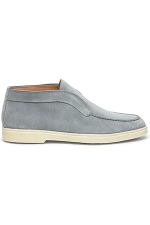 santoni Buty, Kobieta, Niebieski, 36 EU, Zamsz, Damski zamszowy pustynny but