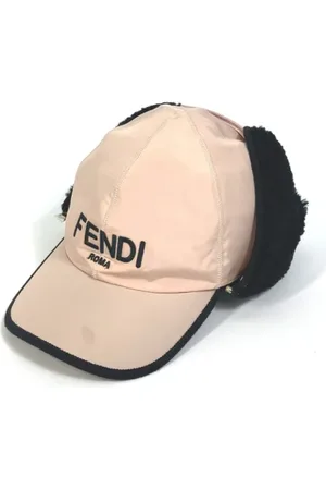 Fendi Pre-owned, Kobieta, Różowy, ONE SIZE, Pre-owned Fabric hats