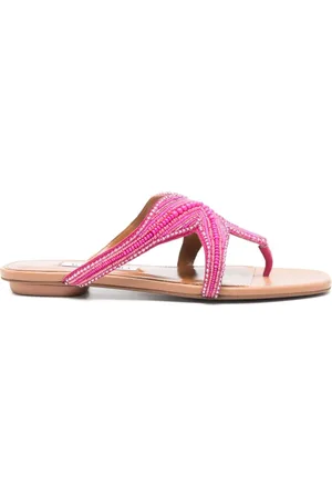 Aquazzura Buty, Kobieta, Różowy, 37 EU, Eleganckie Sandały Letnie