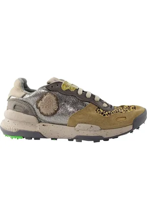 Satorisan Buty, Kobieta, Wielobarwność, 37 EU, Leopardowe Casualowe Sneakersy dla Kobiet