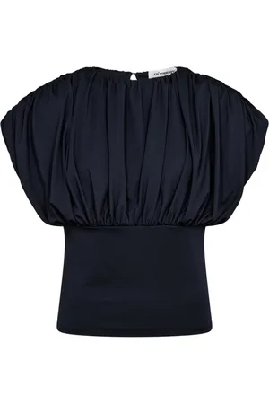 Co`Couture Bluzki, Kobieta, Niebieski, L, Poliester, Cattia Top