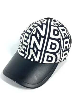 Fendi Pre-owned, Kobieta, Czarny, ONE SIZE, Pre-owned Fabric hats