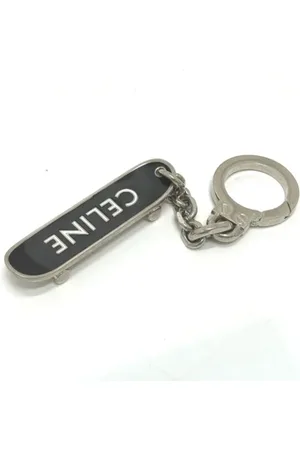 Céline Pre-owned, Mężczyzna, Czarny, ONE SIZE, Pre-owned Fabric key-holders