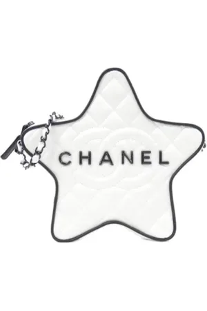 CHANEL Pre-owned, Kobieta, Biały, ONE SIZE, Satyna, Pre-owned Satin chanel-bags