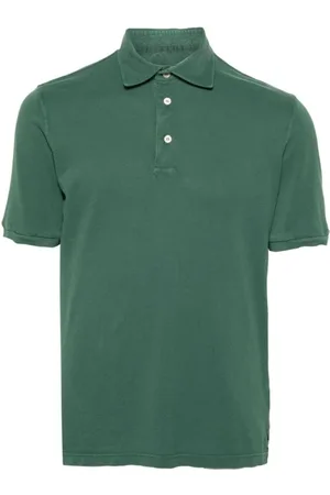 FEDELI Koszulki, Mężczyzna, Zielony, M, Las Polo Sweter