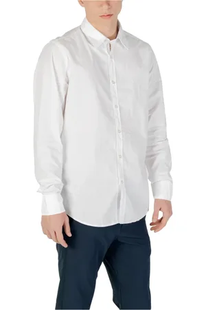 HUGO BOSS Koszule, Mężczyzna, Biały, 2XL, Elegancka koszula z długim rękawem dla mężczyzn