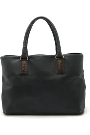Bottega Veneta Pre-owned, Kobieta, Czarny, ONE SIZE, Skóra, Pre-owned Plastic totes