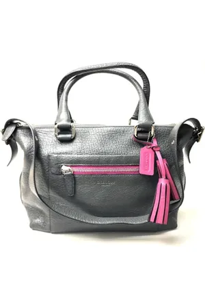 Coach Pre-owned, Kobieta, Szary, ONE SIZE, Pre-owned Skórzane torebki