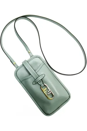 Fendi Pre-owned, Kobieta, Zielony, ONE SIZE, Skóra, Pre-owned Leather fendi-bags