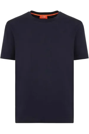 sunseeker Koszulki, Mężczyzna, Niebieski, 2XL, Niebieski Bawełniany T-shirt z okrągłym dekoltem